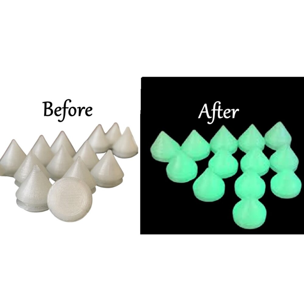 CROCS 26 Piece Set Glow in the Dark Pointy Cone Spike Jibbitz Crocs Charms